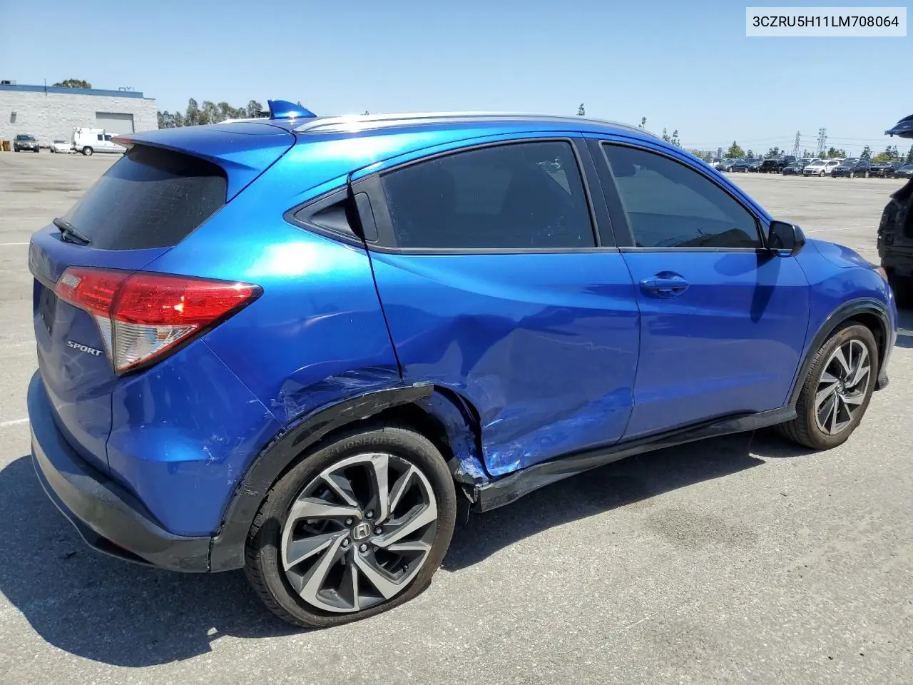 2020 Honda Hr-V Sport VIN: 3CZRU5H11LM708064 Lot: 57001165