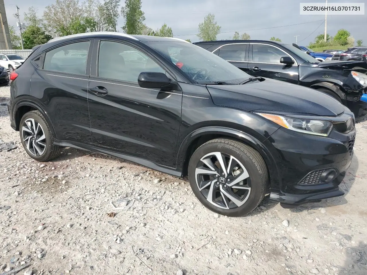 2020 Honda Hr-V Sport VIN: 3CZRU6H16LG701731 Lot: 57025035