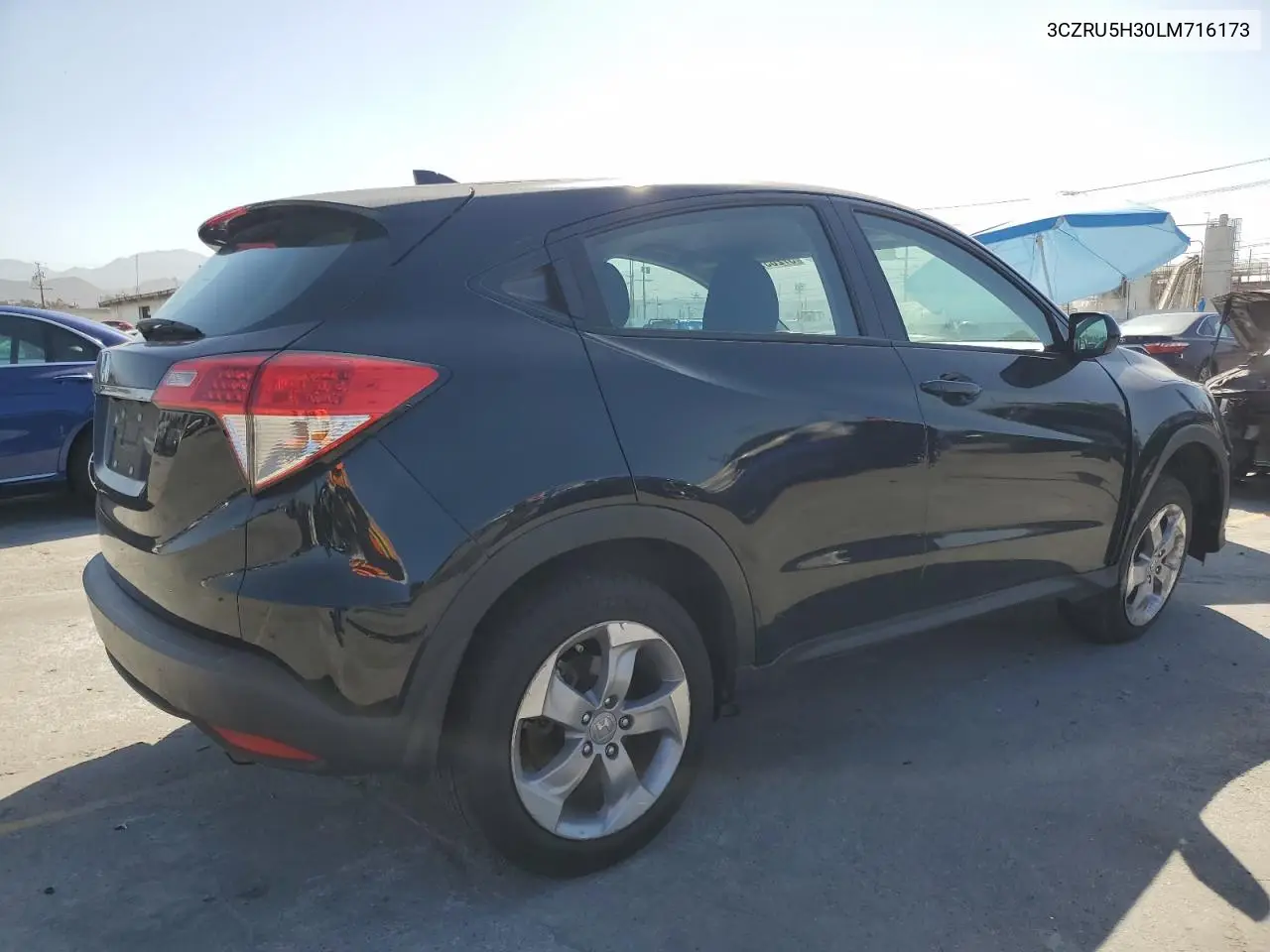 2020 Honda Hr-V Lx VIN: 3CZRU5H30LM716173 Lot: 57285725