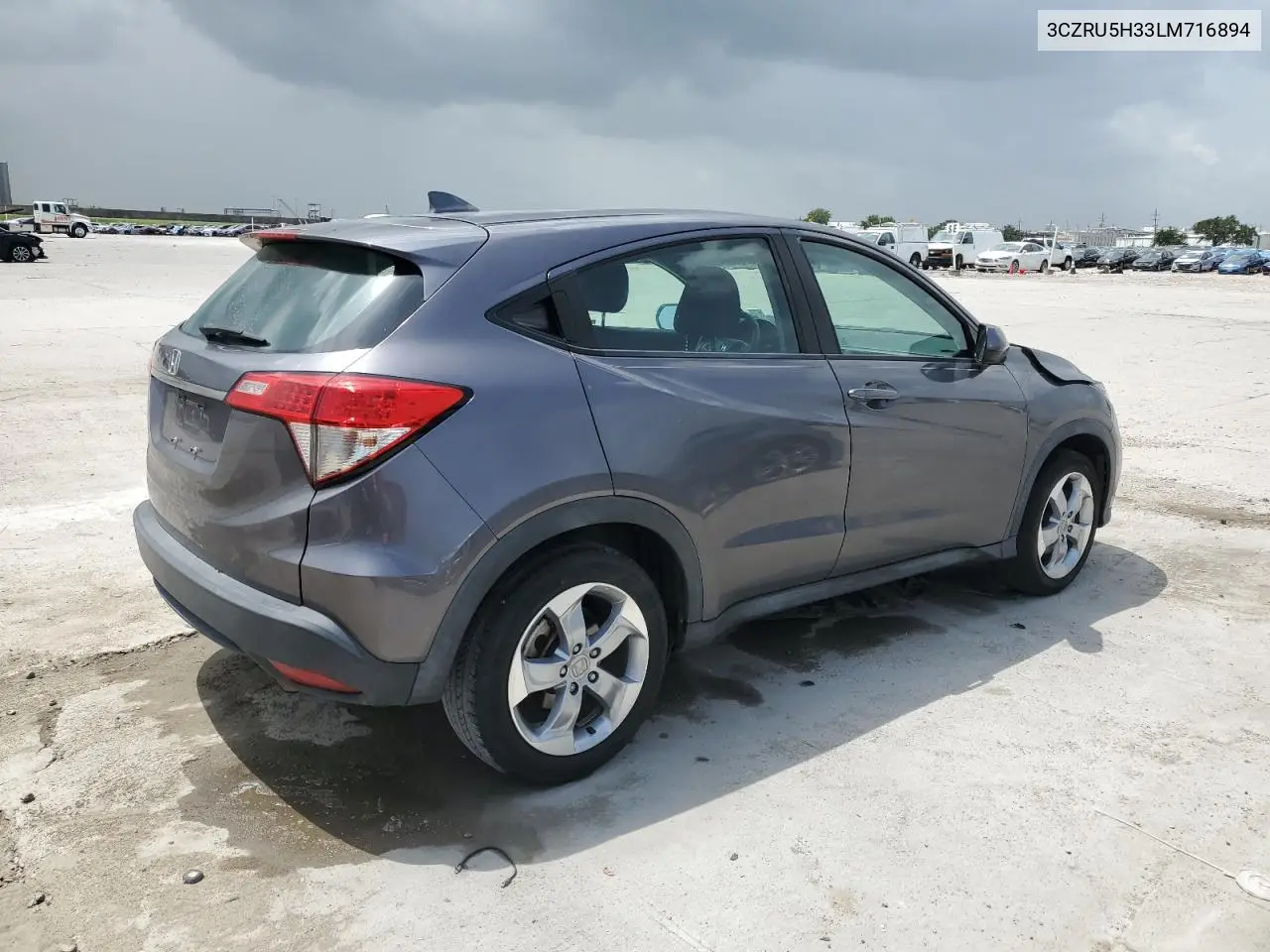 2020 Honda Hr-V Lx VIN: 3CZRU5H33LM716894 Lot: 62653545
