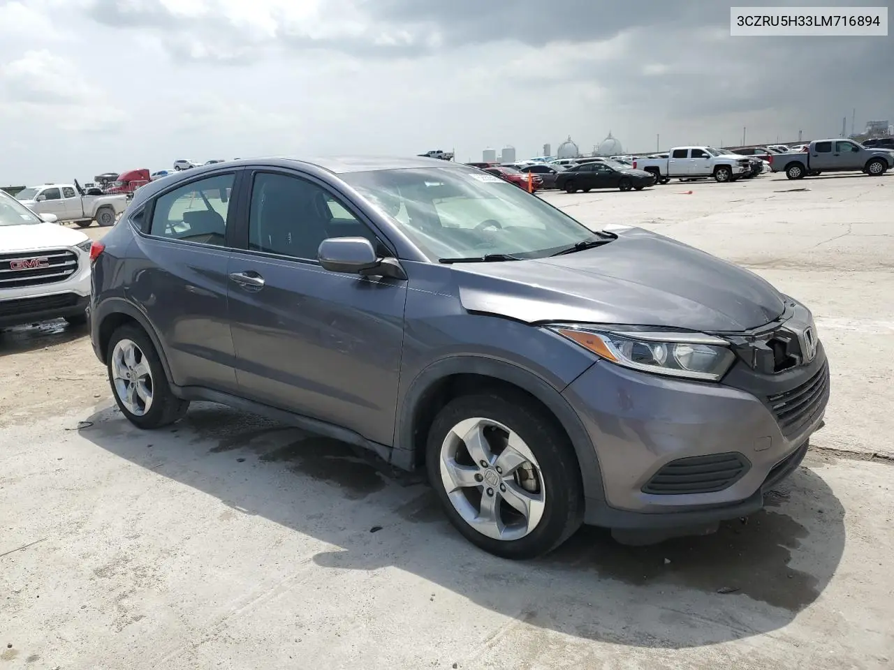 2020 Honda Hr-V Lx VIN: 3CZRU5H33LM716894 Lot: 62653545