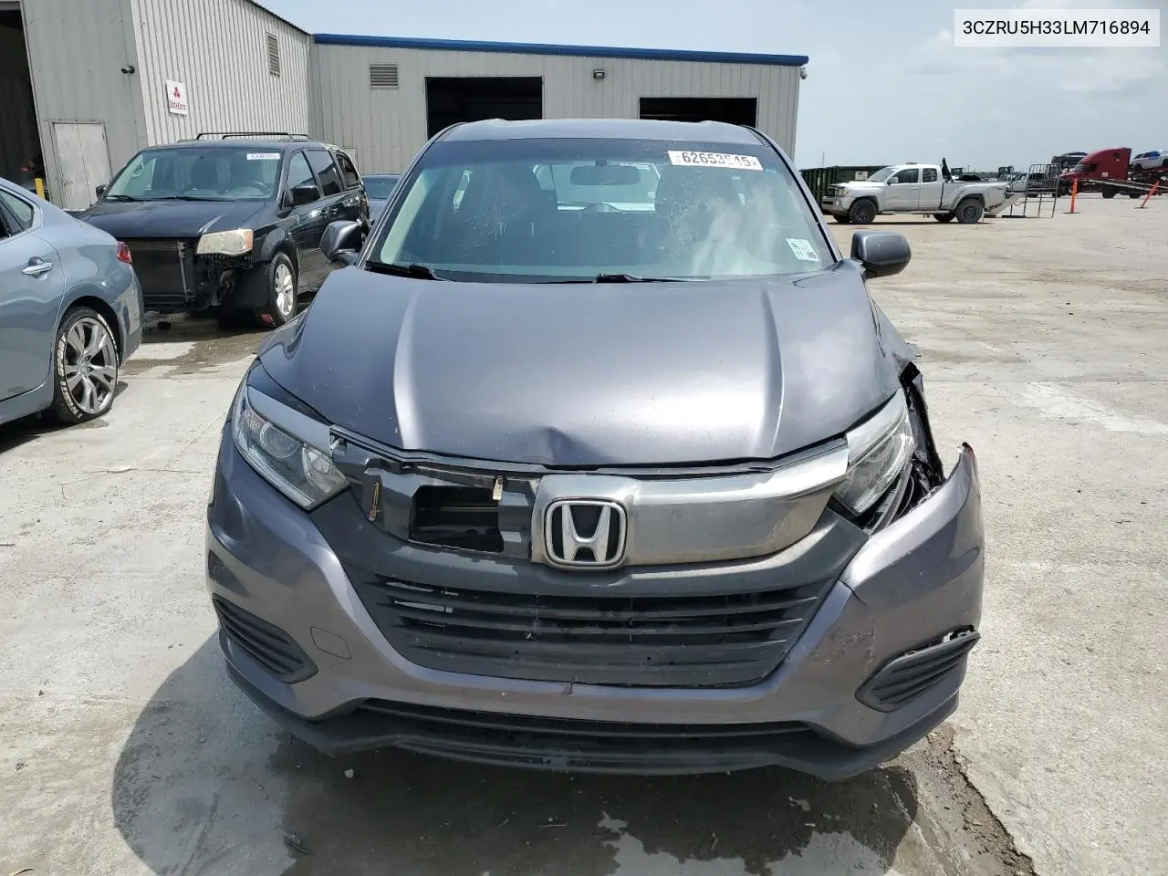 2020 Honda Hr-V Lx VIN: 3CZRU5H33LM716894 Lot: 62653545
