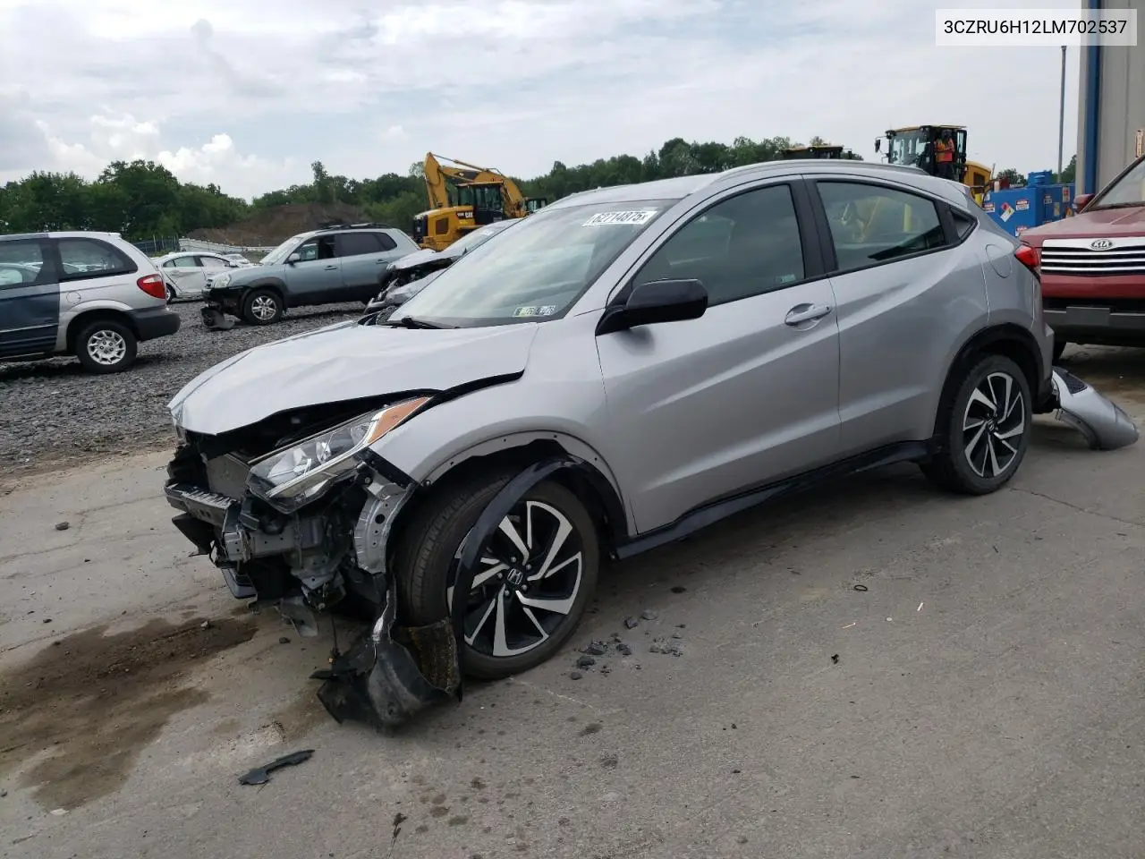 2020 Honda Hr-V Sport VIN: 3CZRU6H12LM702537 Lot: 62714875