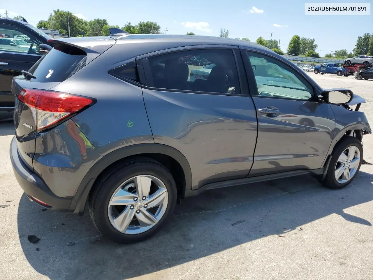 2020 Honda Hr-V Ex VIN: 3CZRU6H50LM701891 Lot: 62901055