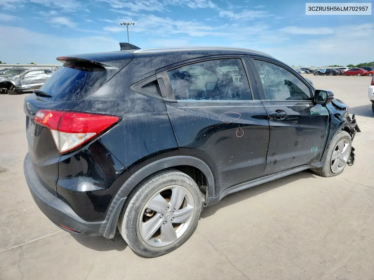 2020 Honda Hr-V Ex VIN: 3CZRU5H56LM702957 Lot: 62986205