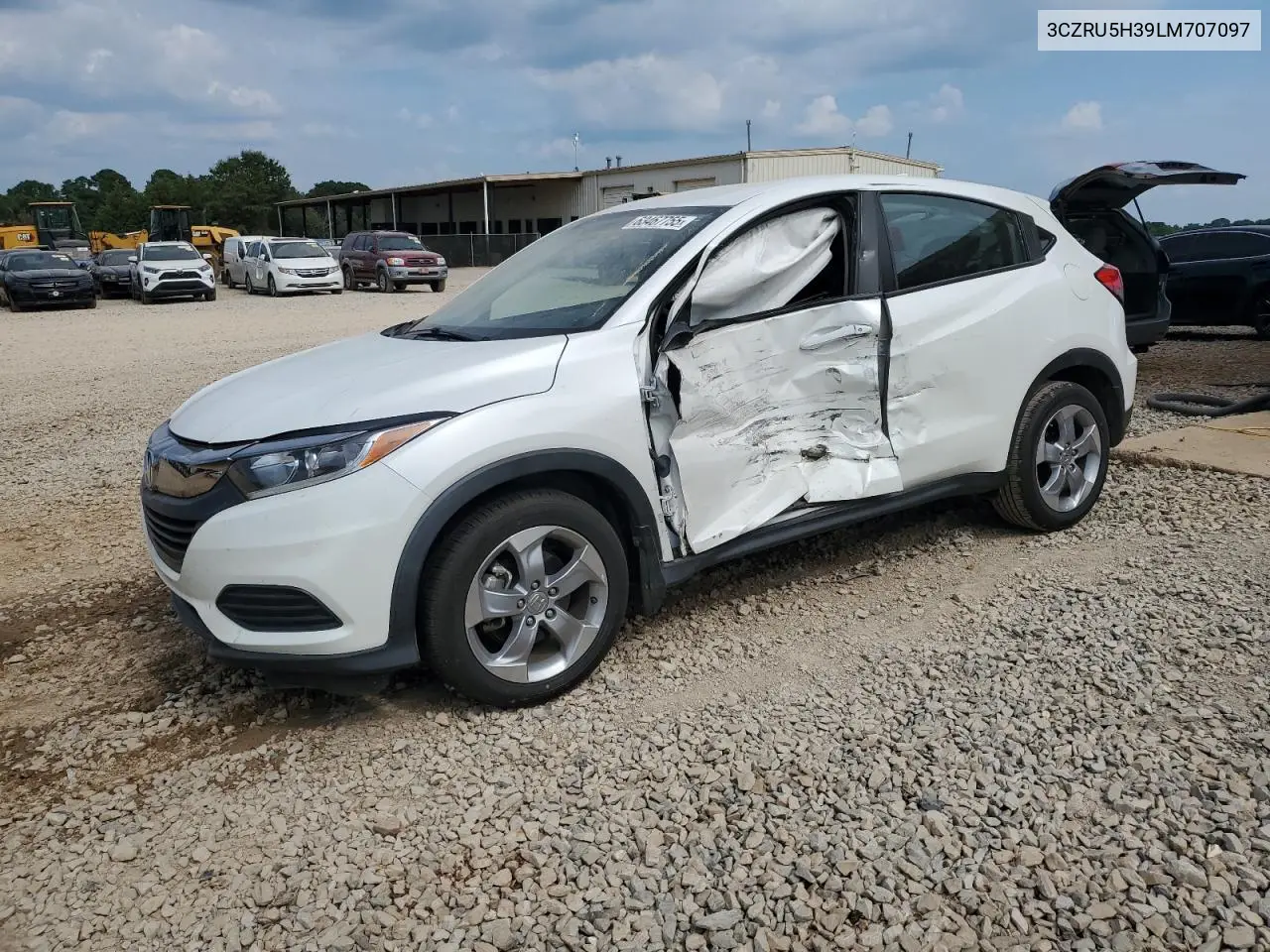 2020 Honda Hr-V Lx VIN: 3CZRU5H39LM707097 Lot: 63467755