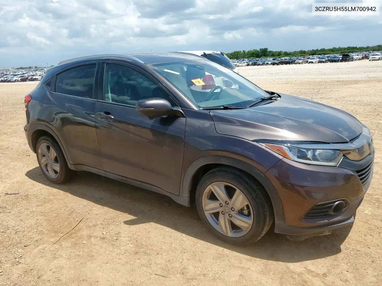 2020 Honda Hr-V Ex VIN: 3CZRU5H55LM700942 Lot: 63923645