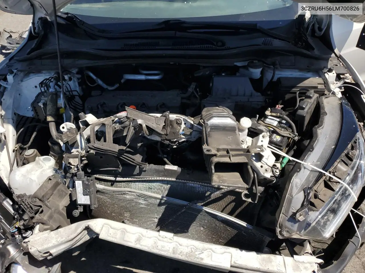 2020 Honda Hr-V Ex VIN: 3CZRU6H56LM700826 Lot: 65228835