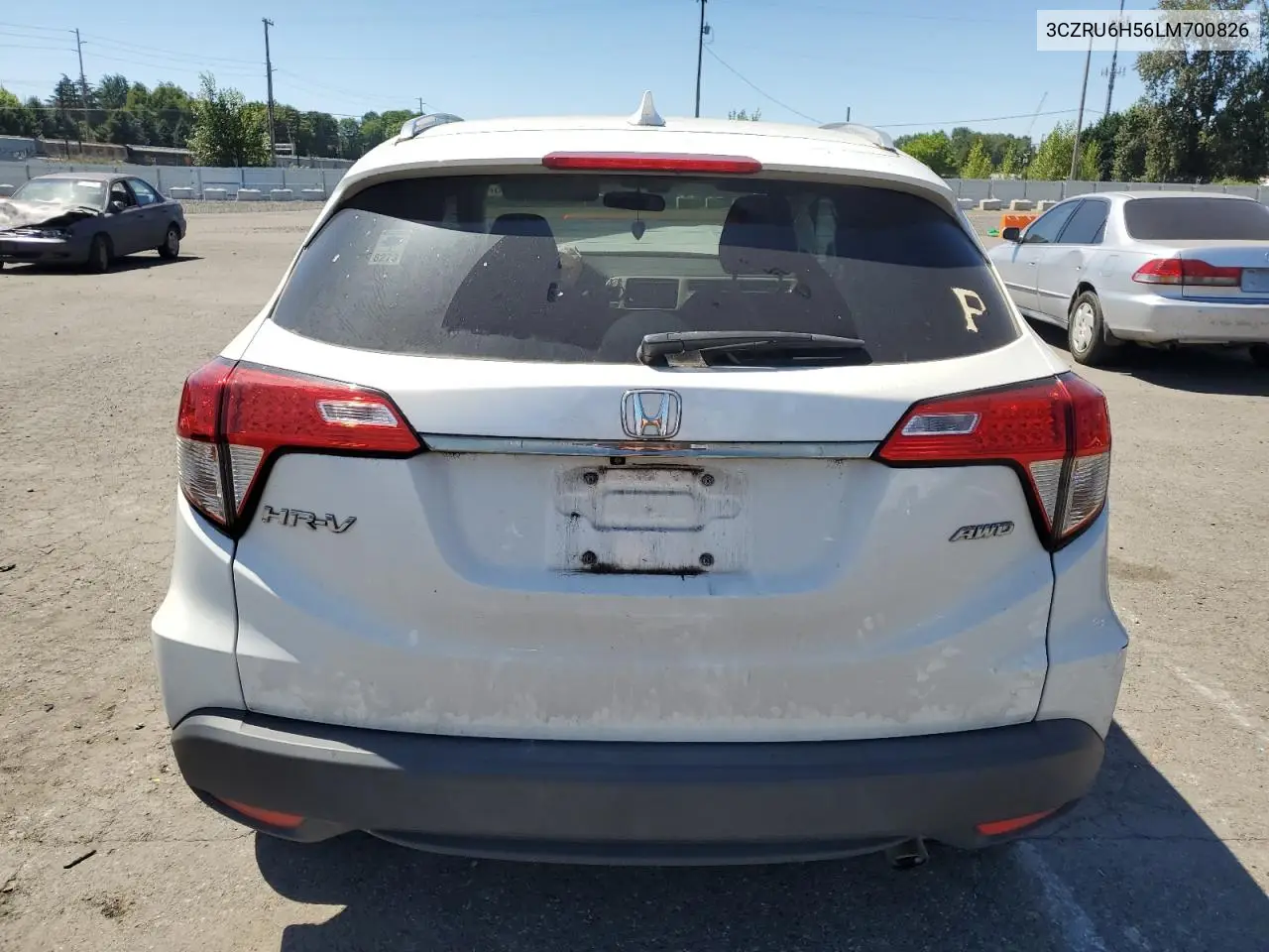 2020 Honda Hr-V Ex VIN: 3CZRU6H56LM700826 Lot: 65228835