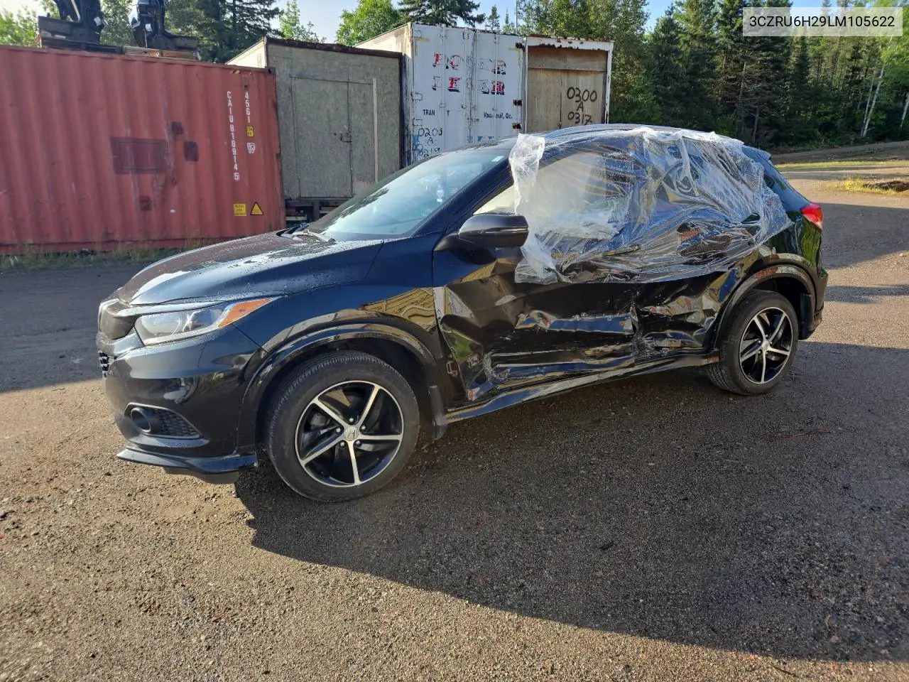 2020 Honda Hr-V Sport VIN: 3CZRU6H29LM105622 Lot: 65339325