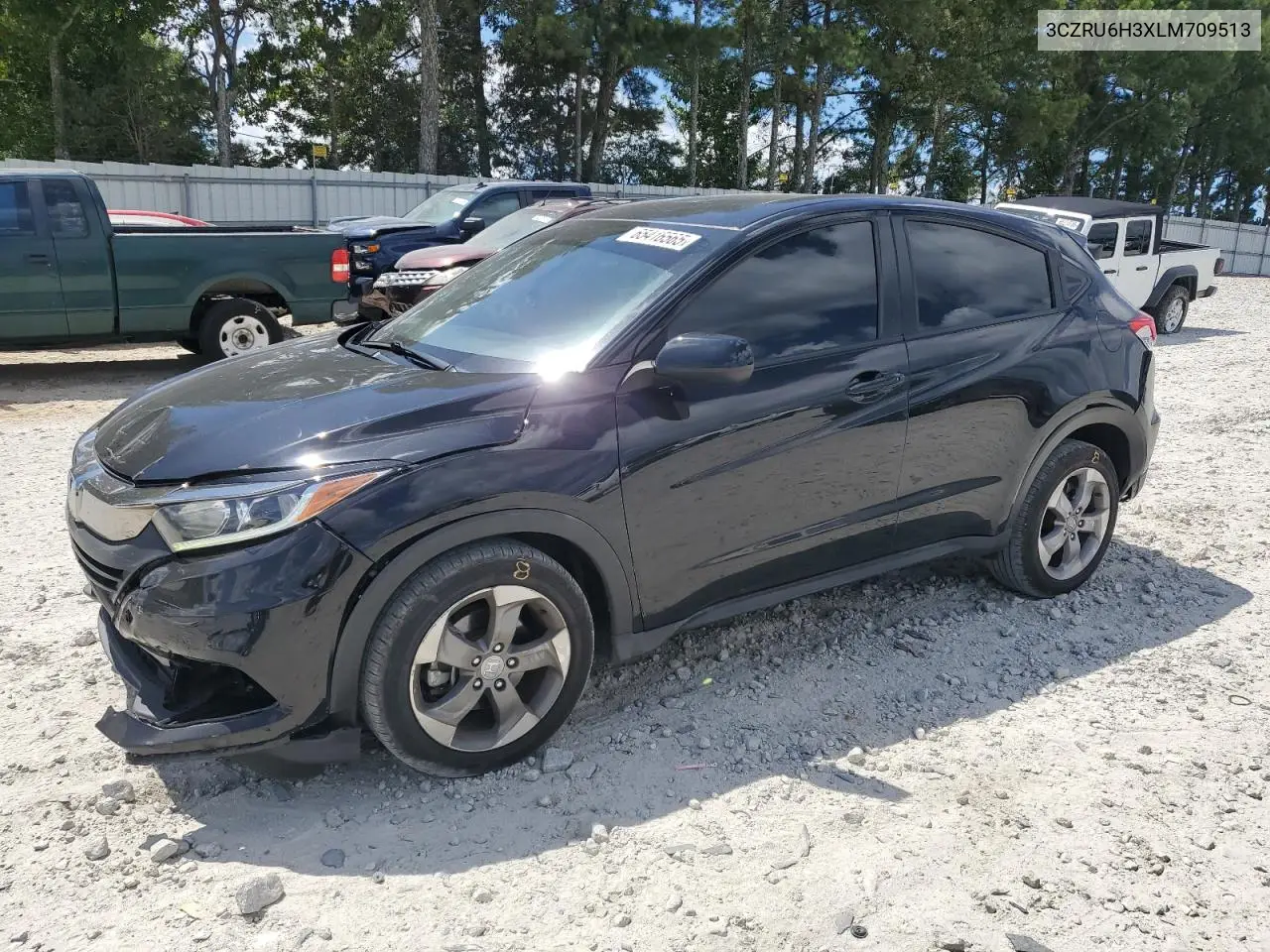 2020 Honda Hr-V Lx VIN: 3CZRU6H3XLM709513 Lot: 65416565