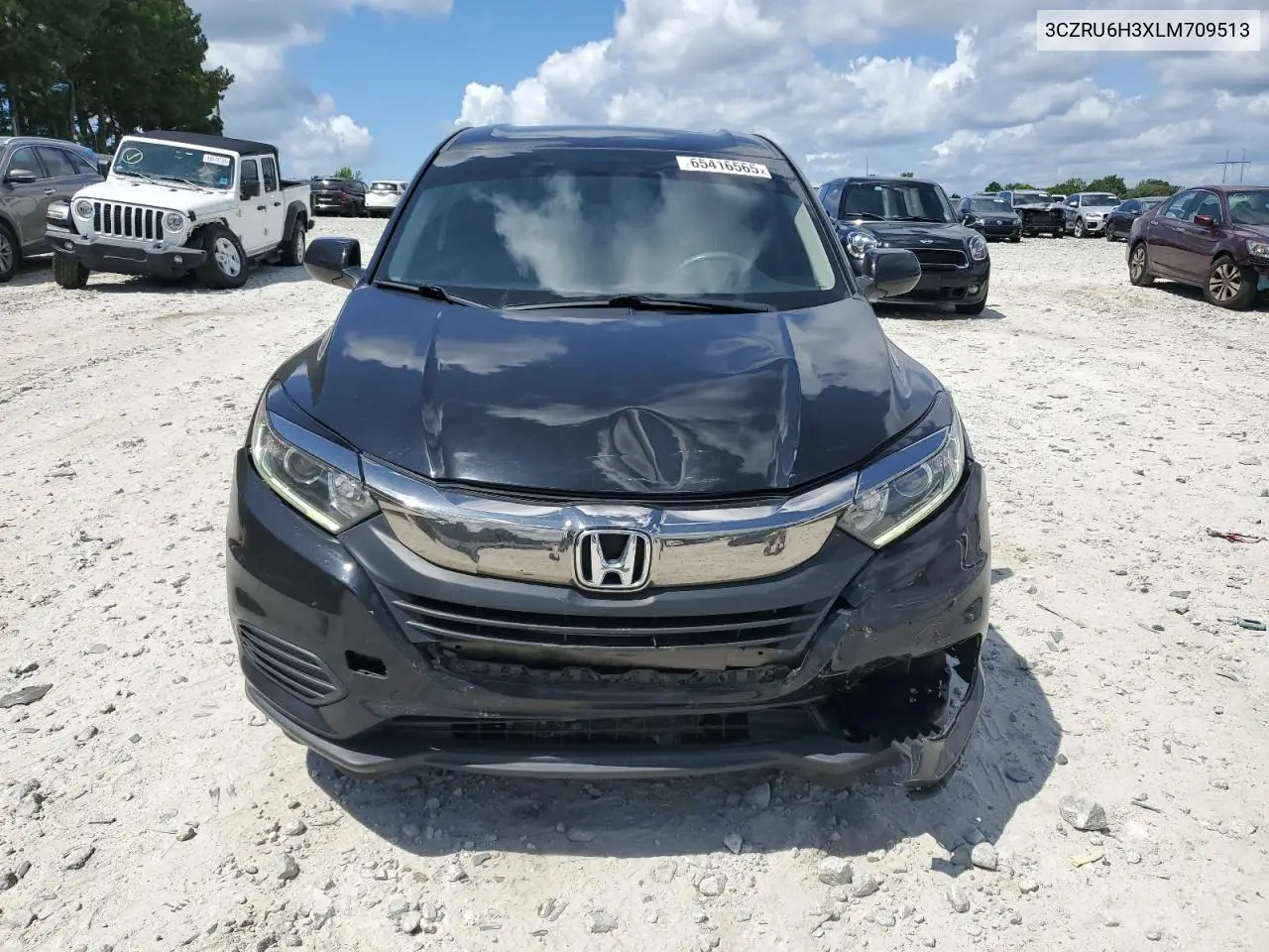2020 Honda Hr-V Lx VIN: 3CZRU6H3XLM709513 Lot: 65416565