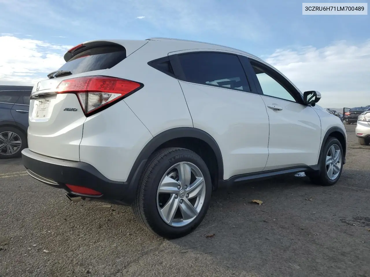 2020 Honda Hr-V Exl VIN: 3CZRU6H71LM700489 Lot: 80324554