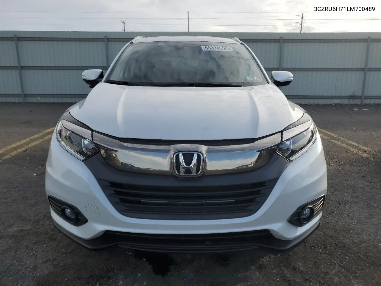 2020 Honda Hr-V Exl VIN: 3CZRU6H71LM700489 Lot: 80324554