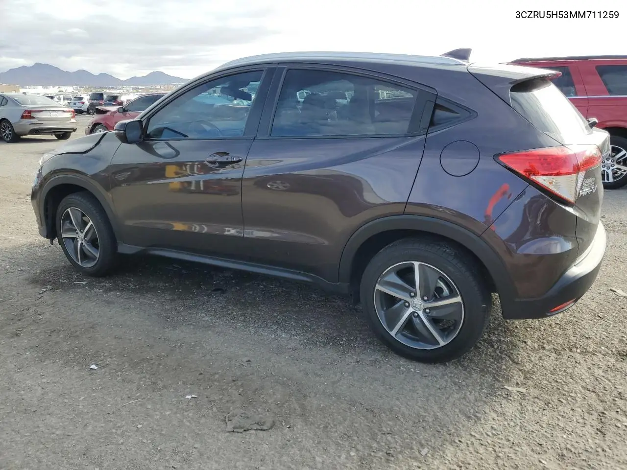 2021 Honda Hr-V Ex VIN: 3CZRU5H53MM711259 Lot: 49002305