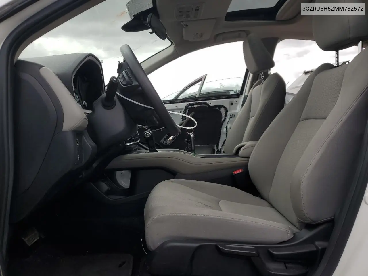 2021 Honda Hr-V Ex VIN: 3CZRU5H52MM732572 Lot: 54721525