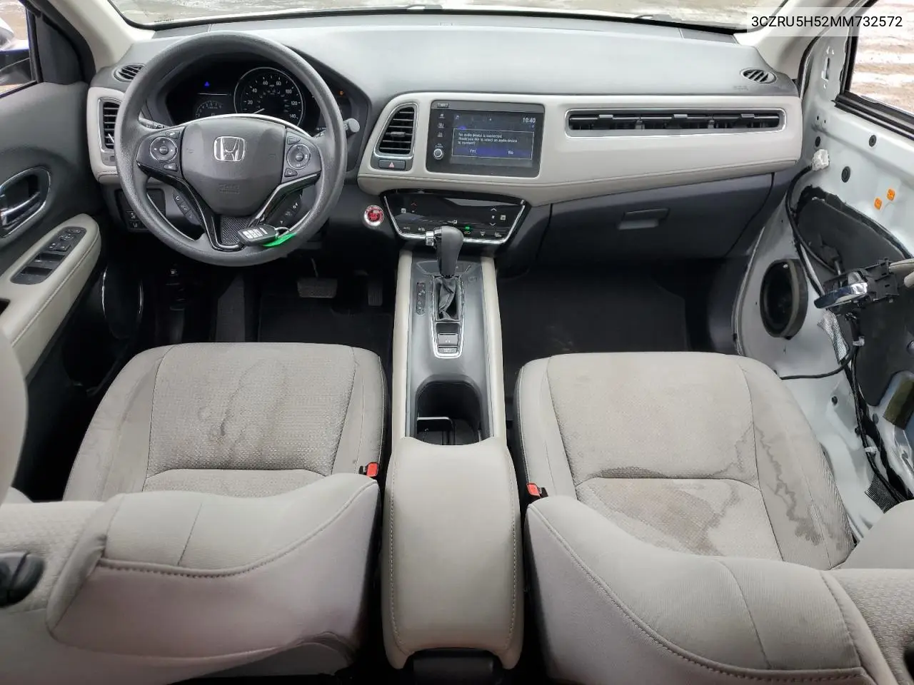2021 Honda Hr-V Ex VIN: 3CZRU5H52MM732572 Lot: 54721525