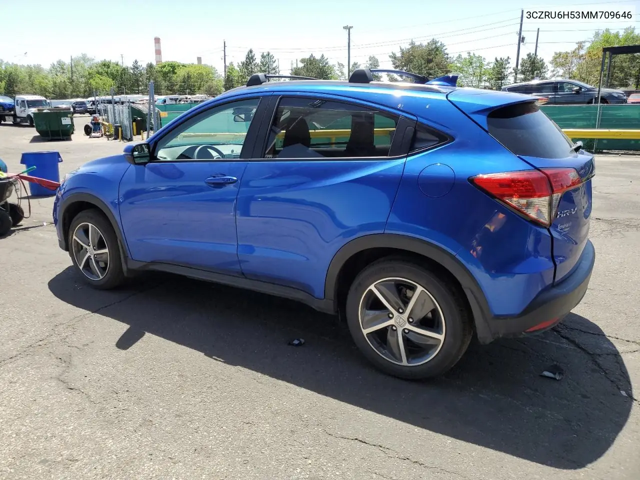 2021 Honda Hr-V Ex VIN: 3CZRU6H53MM709646 Lot: 56524475
