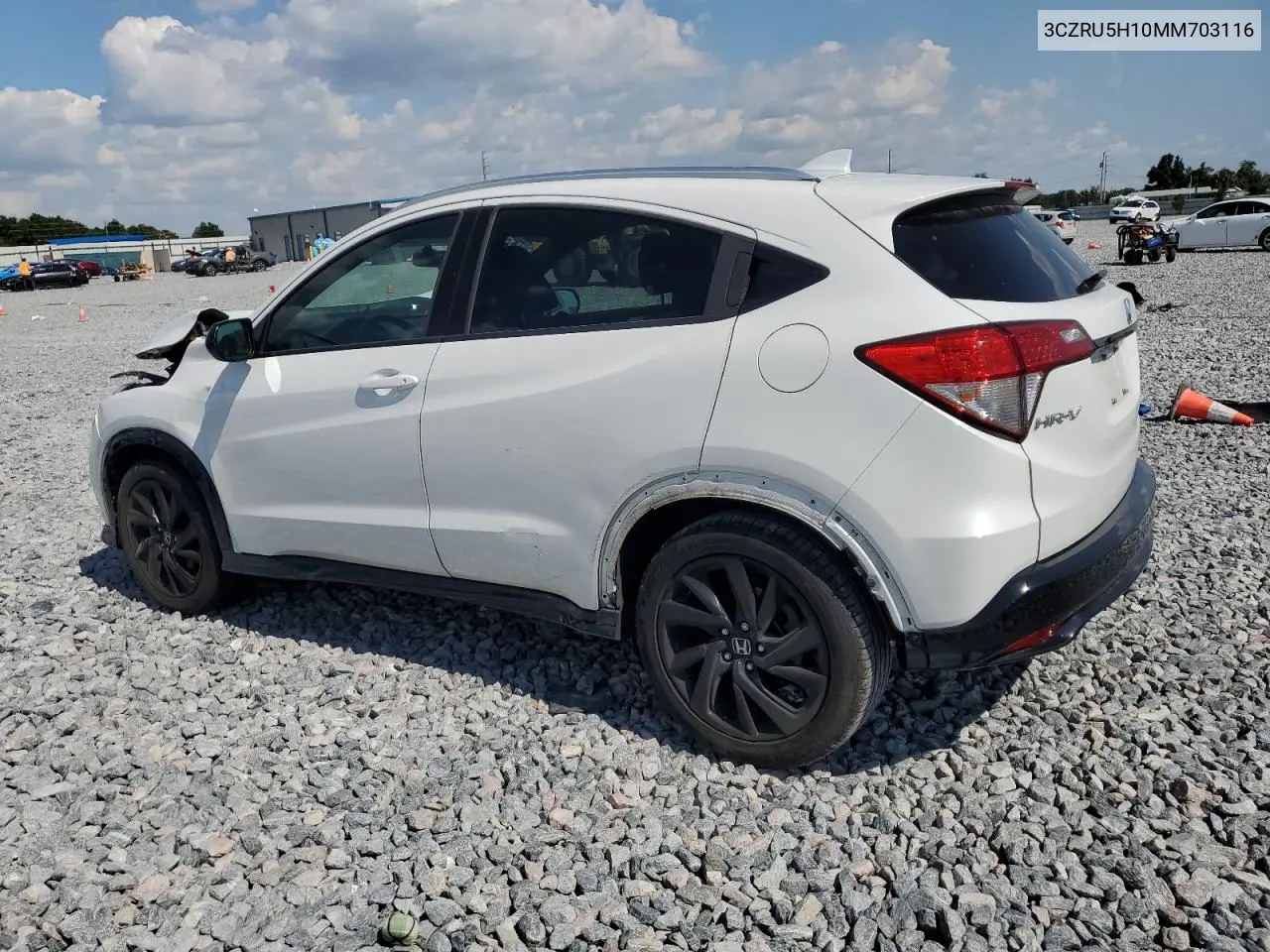 2021 Honda Hr-V Sport VIN: 3CZRU5H10MM703116 Lot: 56743835