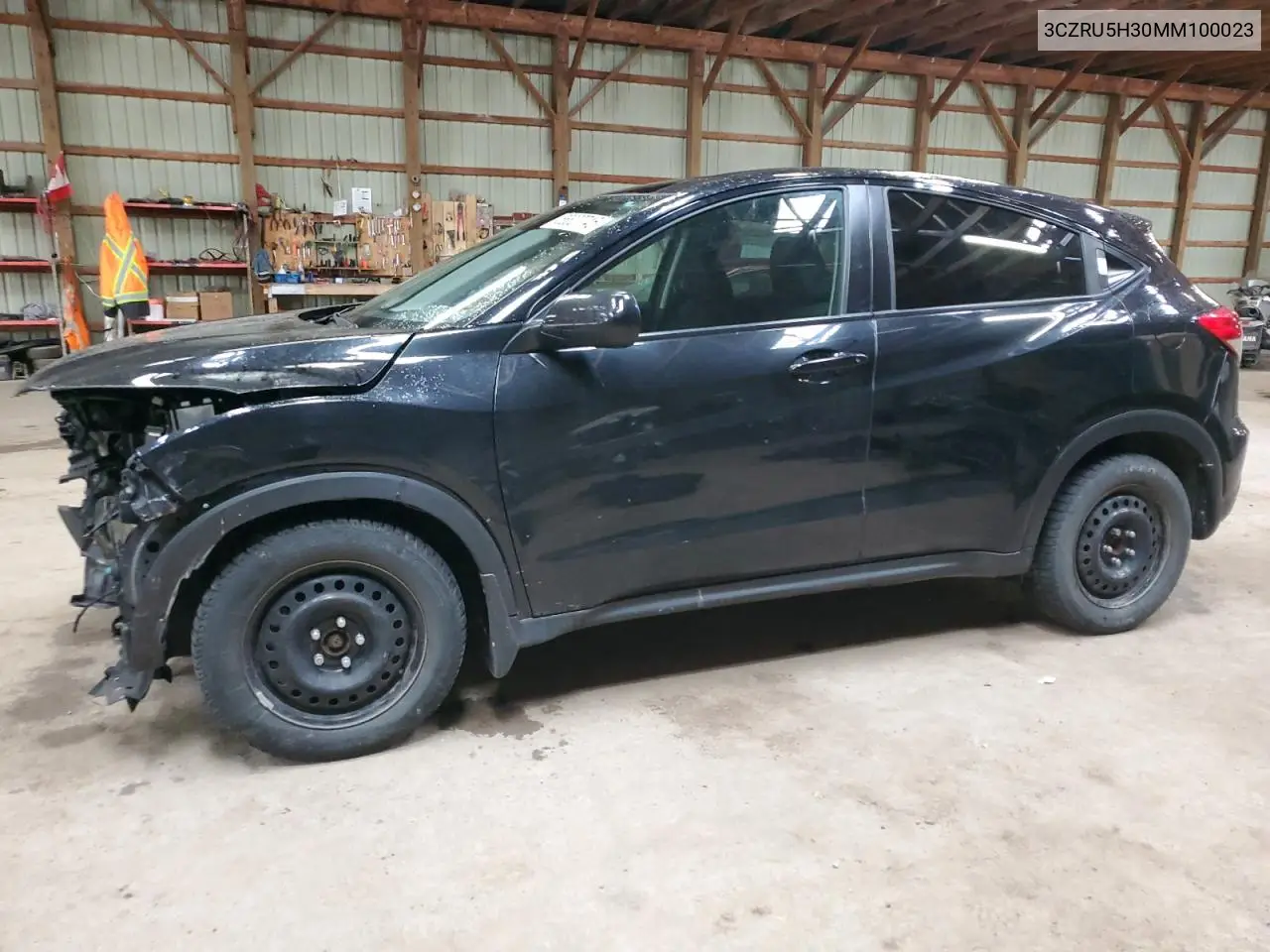 2021 Honda Hr-V Lx VIN: 3CZRU5H30MM100023 Lot: 56827745