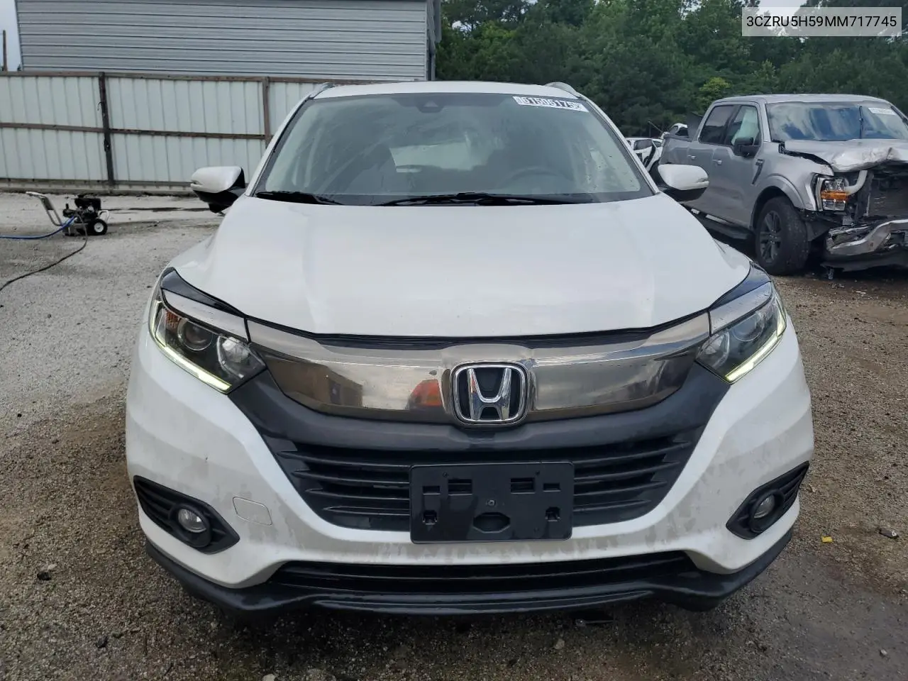 2021 Honda Hr-V Ex VIN: 3CZRU5H59MM717745 Lot: 61506175