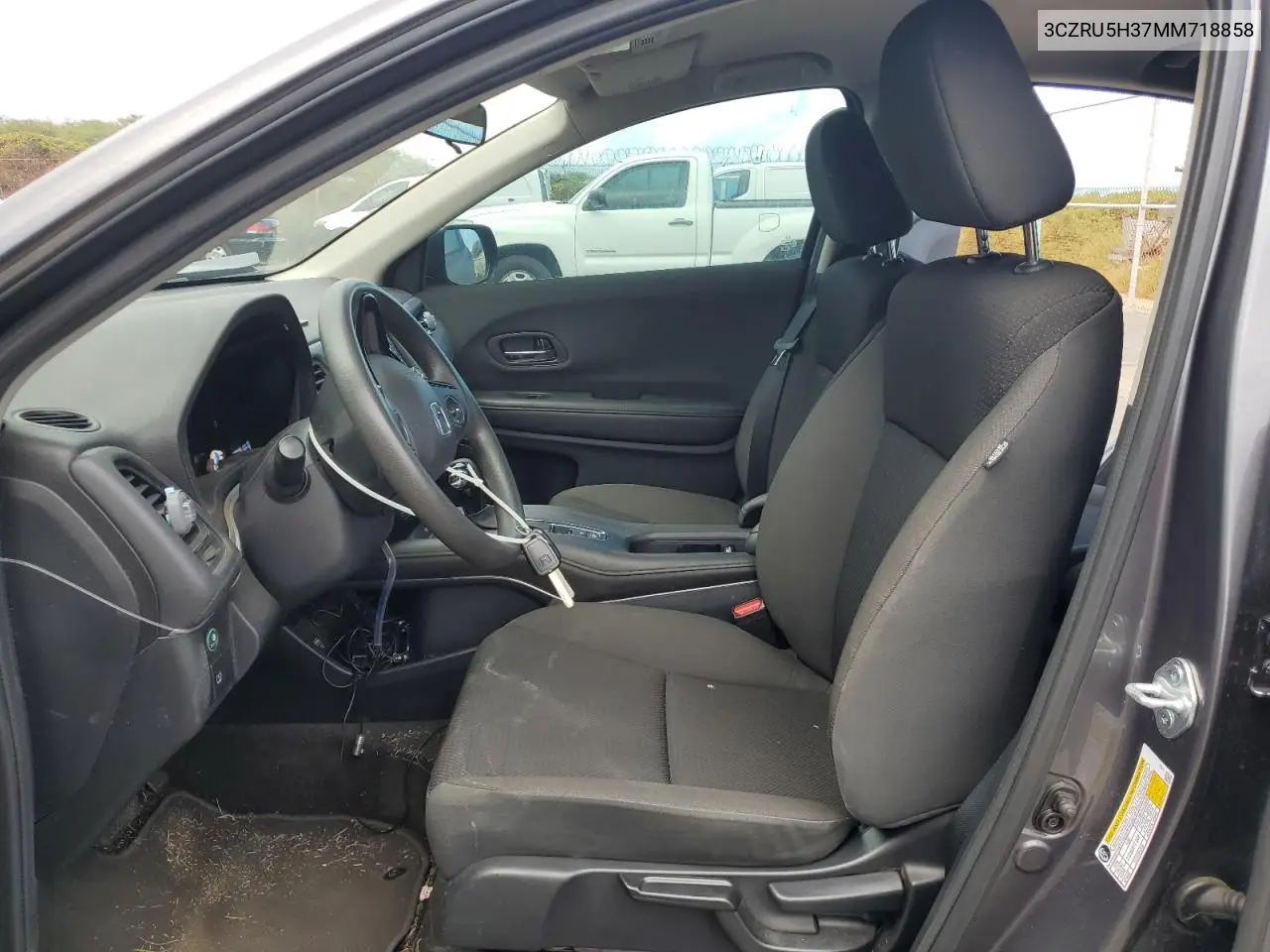 2021 Honda Hr-V Lx VIN: 3CZRU5H37MM718858 Lot: 61998645