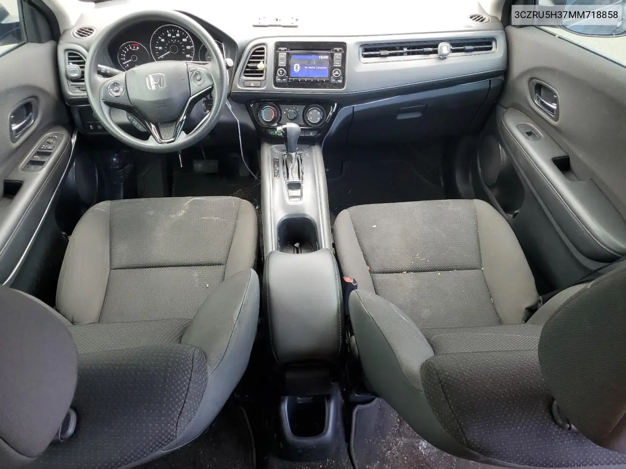 2021 Honda Hr-V Lx VIN: 3CZRU5H37MM718858 Lot: 61998645