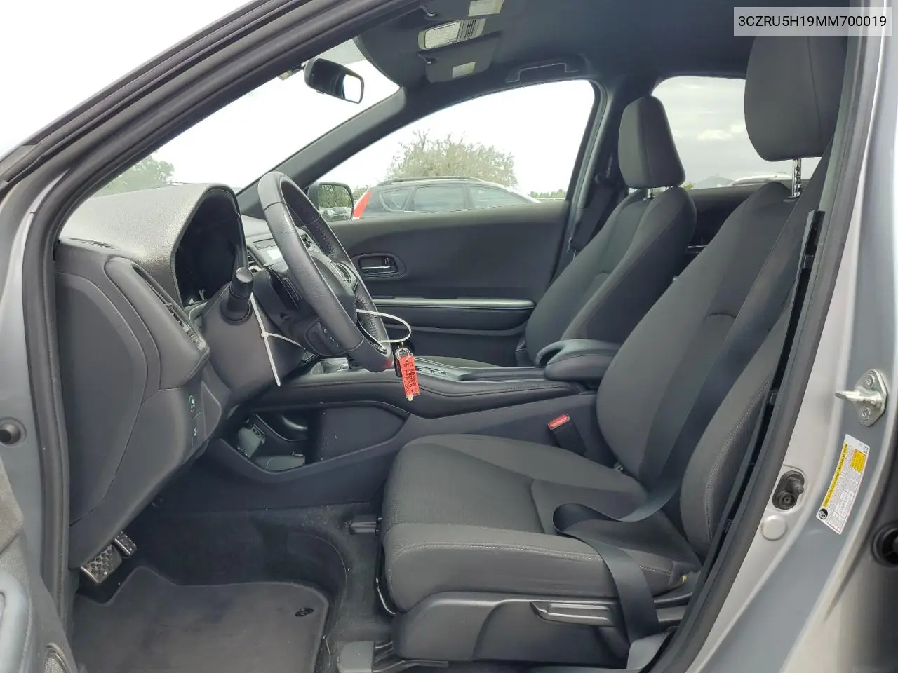 2021 Honda Hr-V Sport VIN: 3CZRU5H19MM700019 Lot: 62452045