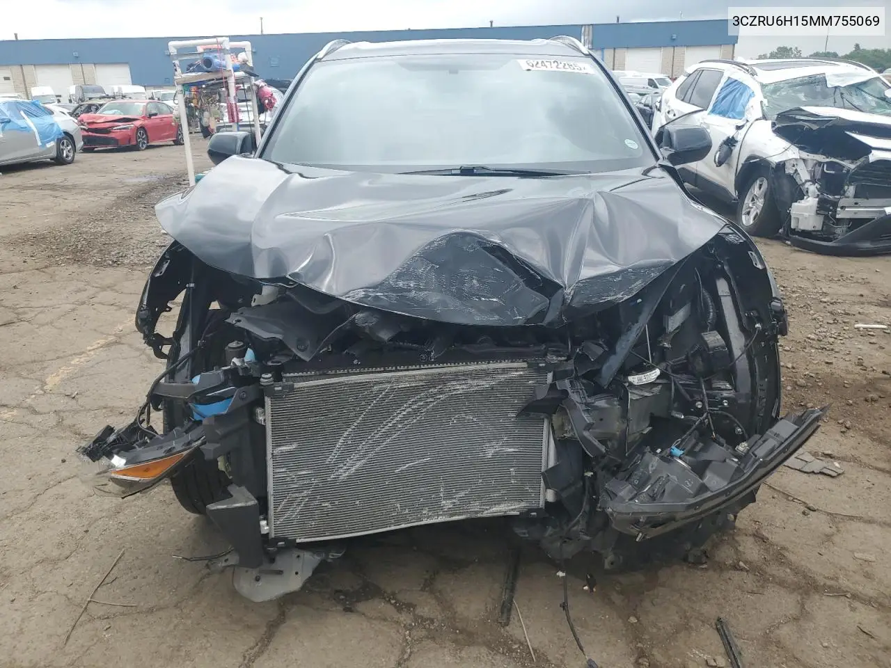 2021 Honda Hr-V Sport VIN: 3CZRU6H15MM755069 Lot: 62472285