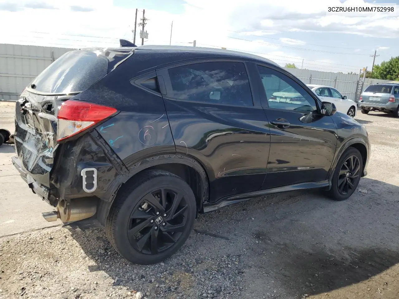 2021 Honda Hr-V Sport VIN: 3CZRU6H10MM752998 Lot: 62569065