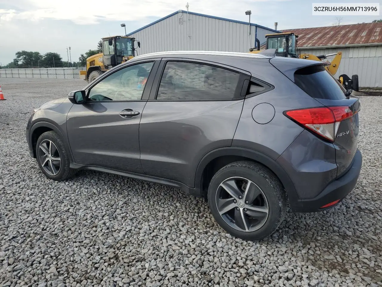 2021 Honda Hr-V Ex VIN: 3CZRU6H56MM713996 Lot: 62589455