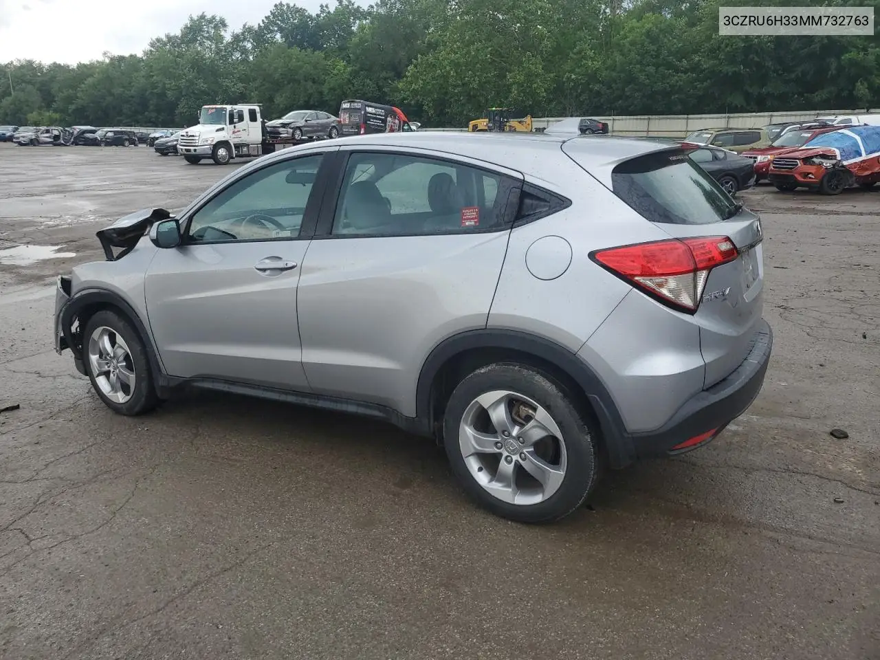 2021 Honda Hr-V Lx VIN: 3CZRU6H33MM732763 Lot: 62941585