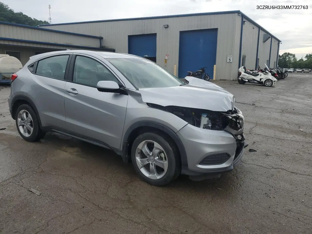 2021 Honda Hr-V Lx VIN: 3CZRU6H33MM732763 Lot: 62941585