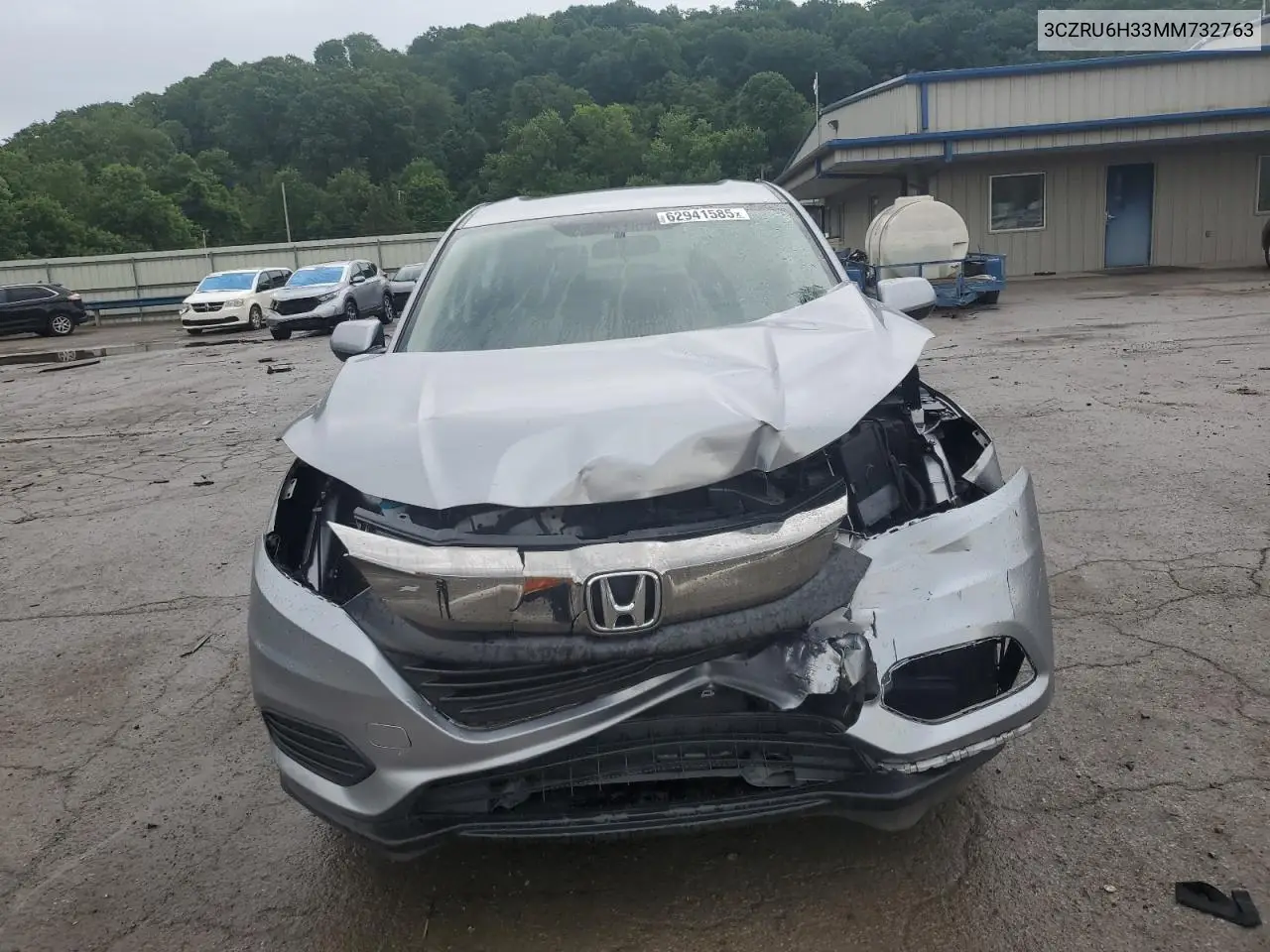 2021 Honda Hr-V Lx VIN: 3CZRU6H33MM732763 Lot: 62941585