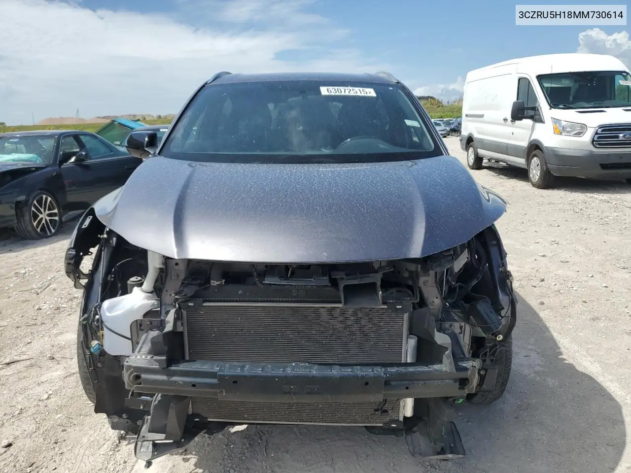 2021 Honda Hr-V Sport VIN: 3CZRU5H18MM730614 Lot: 63072515