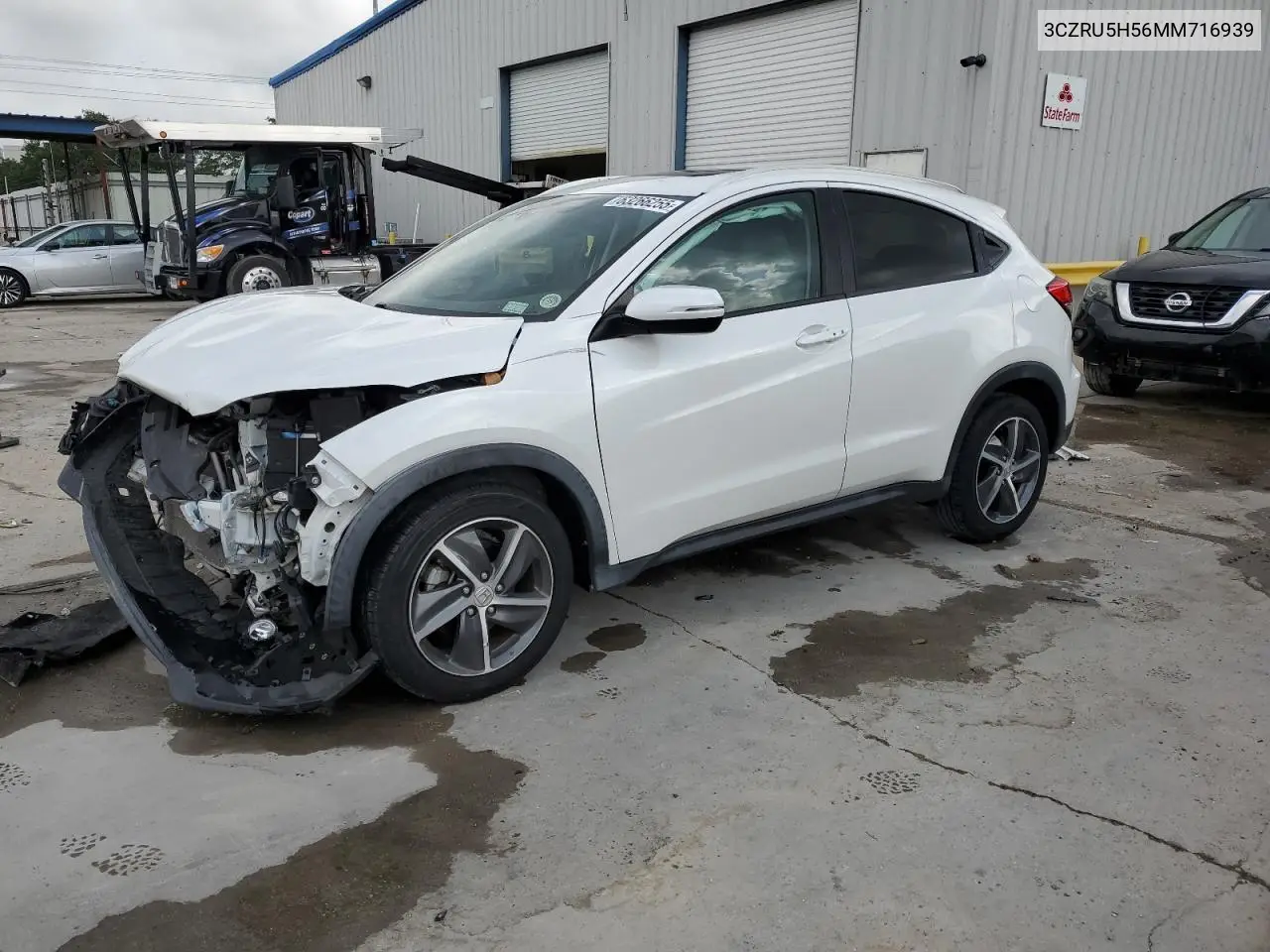 2021 Honda Hr-V Ex VIN: 3CZRU5H56MM716939 Lot: 63266255