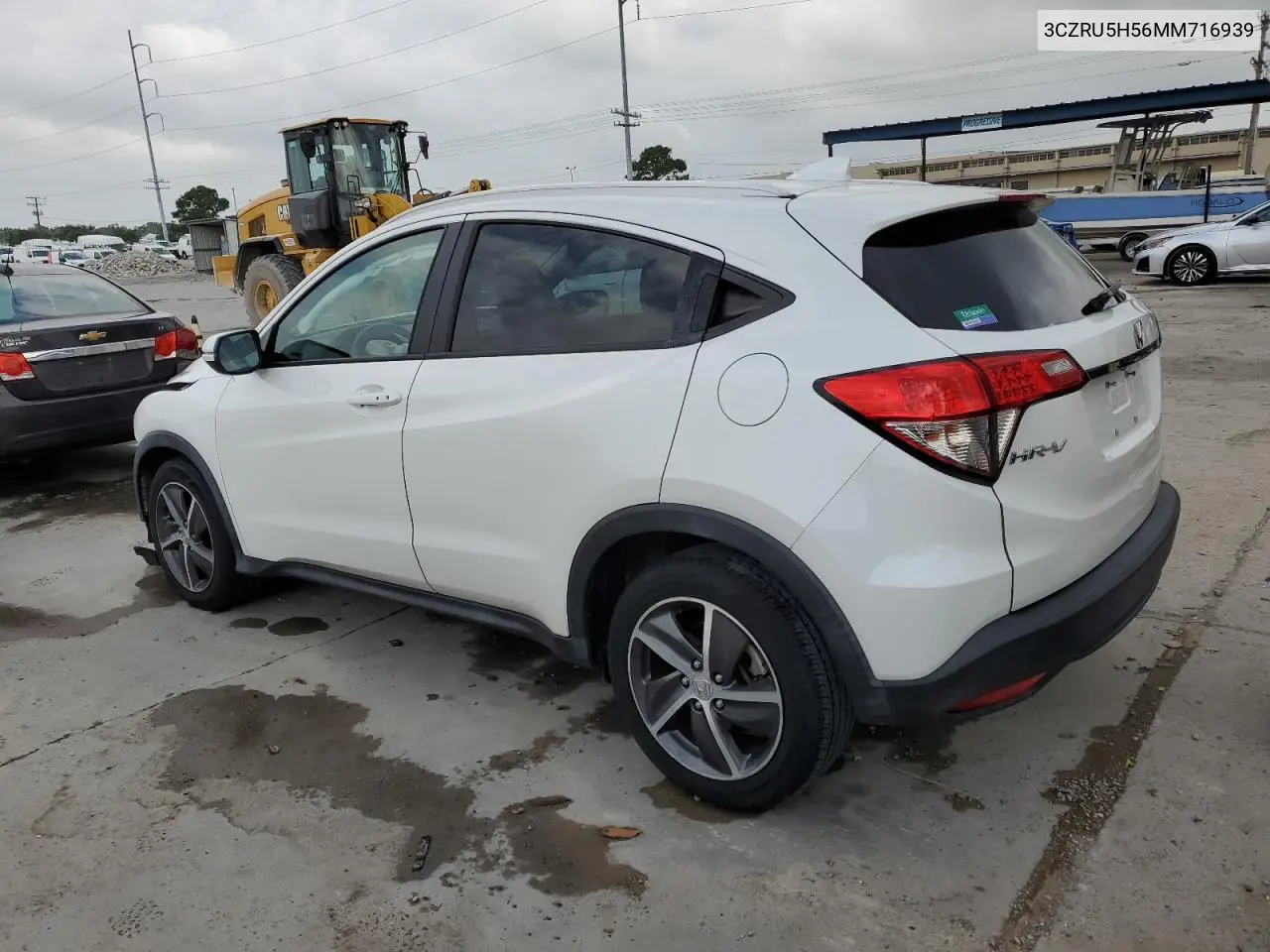 2021 Honda Hr-V Ex VIN: 3CZRU5H56MM716939 Lot: 63266255