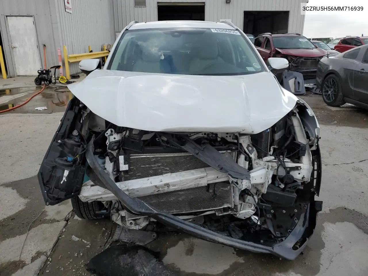 2021 Honda Hr-V Ex VIN: 3CZRU5H56MM716939 Lot: 63266255