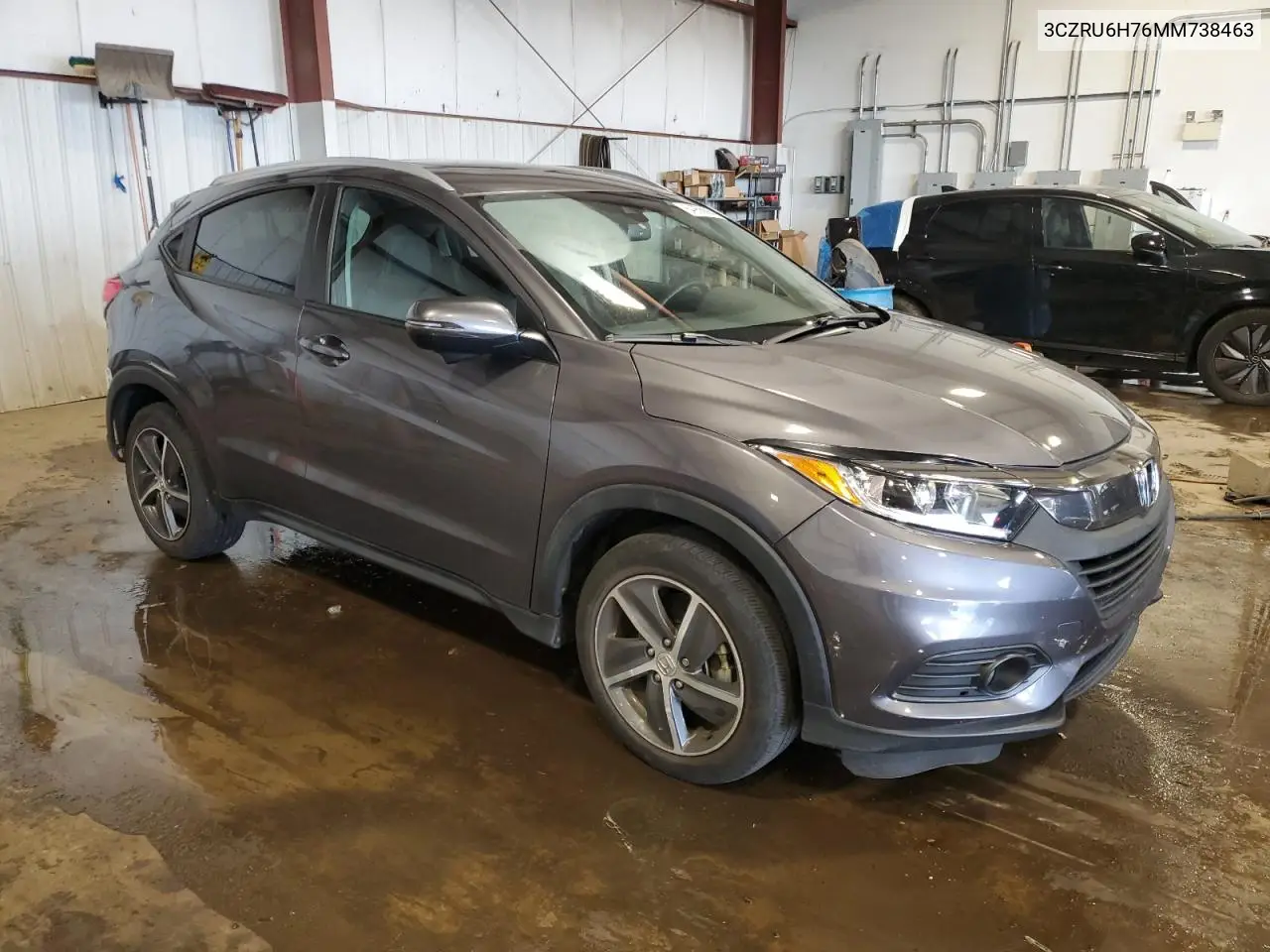 2021 Honda Hr-V Exl VIN: 3CZRU6H76MM738463 Lot: 64956885