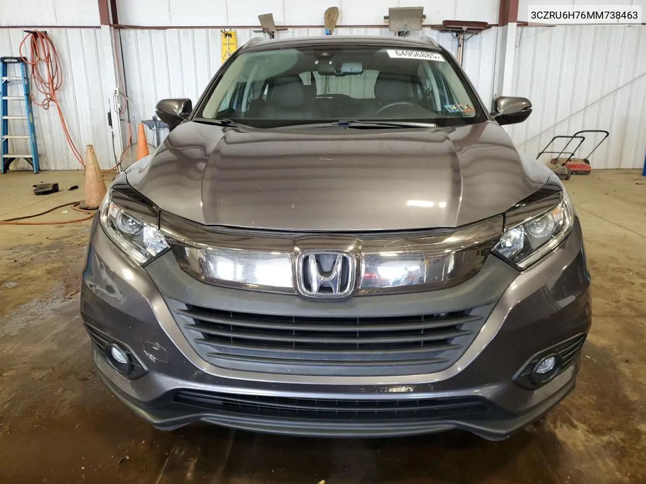 2021 Honda Hr-V Exl VIN: 3CZRU6H76MM738463 Lot: 64956885