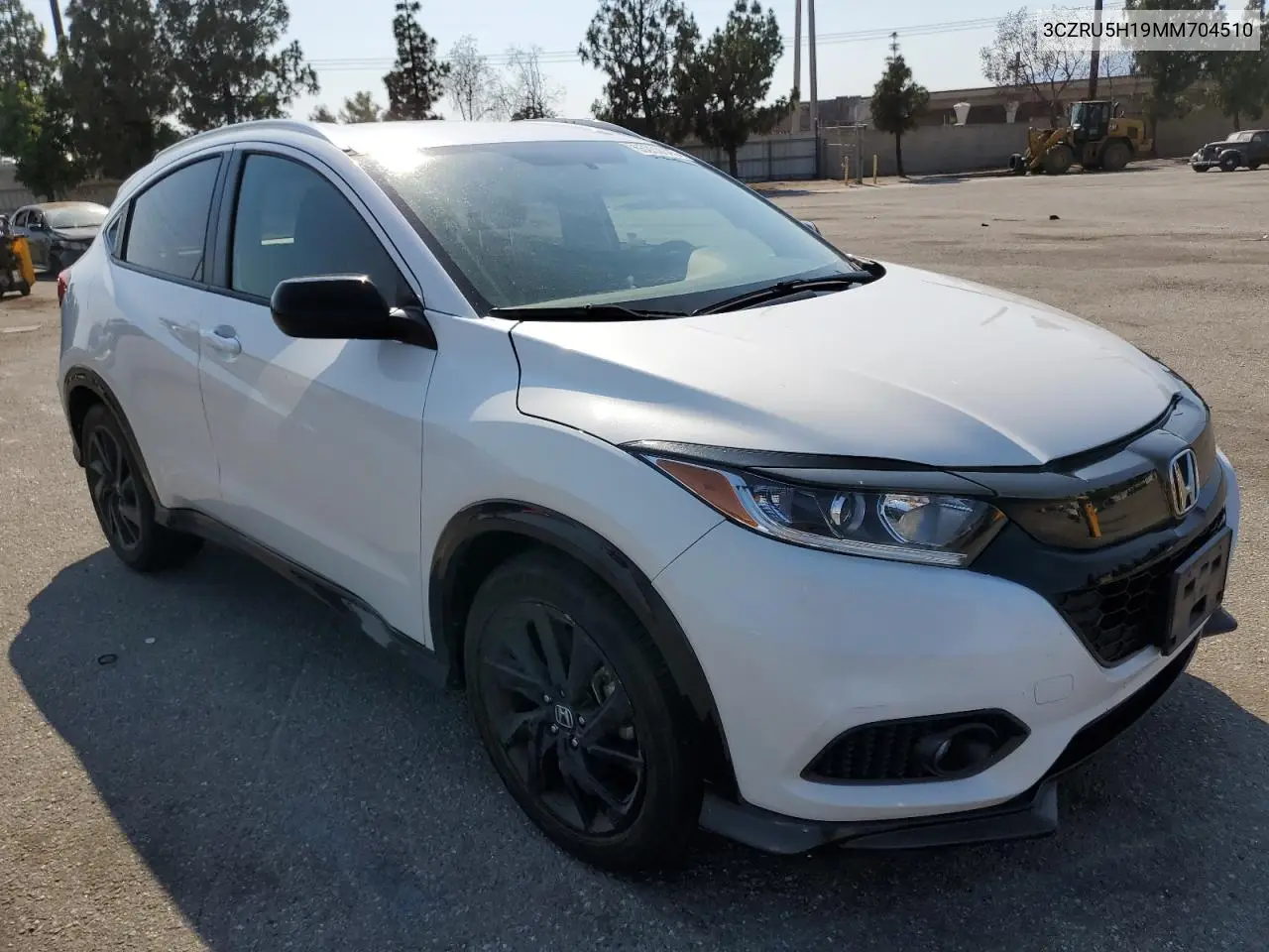 2021 Honda Hr-V Sport VIN: 3CZRU5H19MM704510 Lot: 65030045