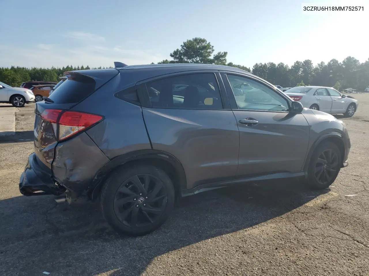 2021 Honda Hr-V Sport VIN: 3CZRU6H18MM752571 Lot: 65182145