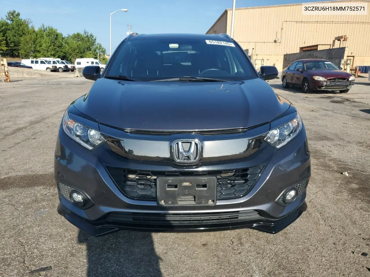 2021 Honda Hr-V Sport VIN: 3CZRU6H18MM752571 Lot: 65182145