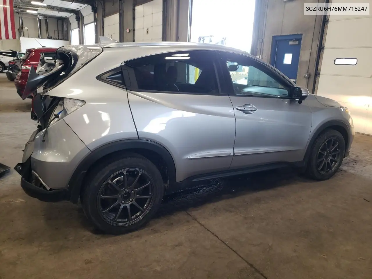 2021 Honda Hr-V Exl VIN: 3CZRU6H76MM715247 Lot: 65970865