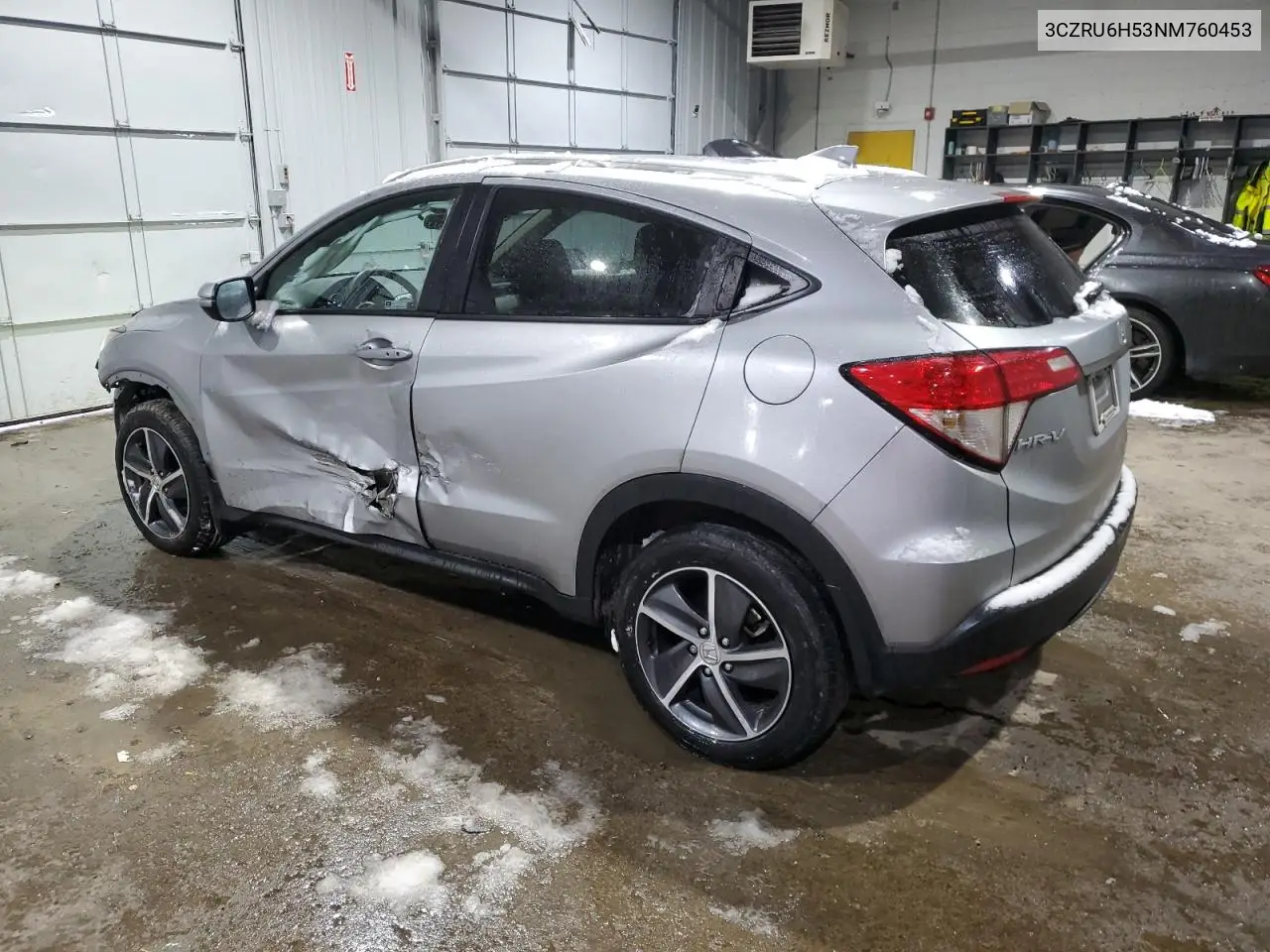 2022 Honda Hr-V Ex VIN: 3CZRU6H53NM760453 Lot: 46746445