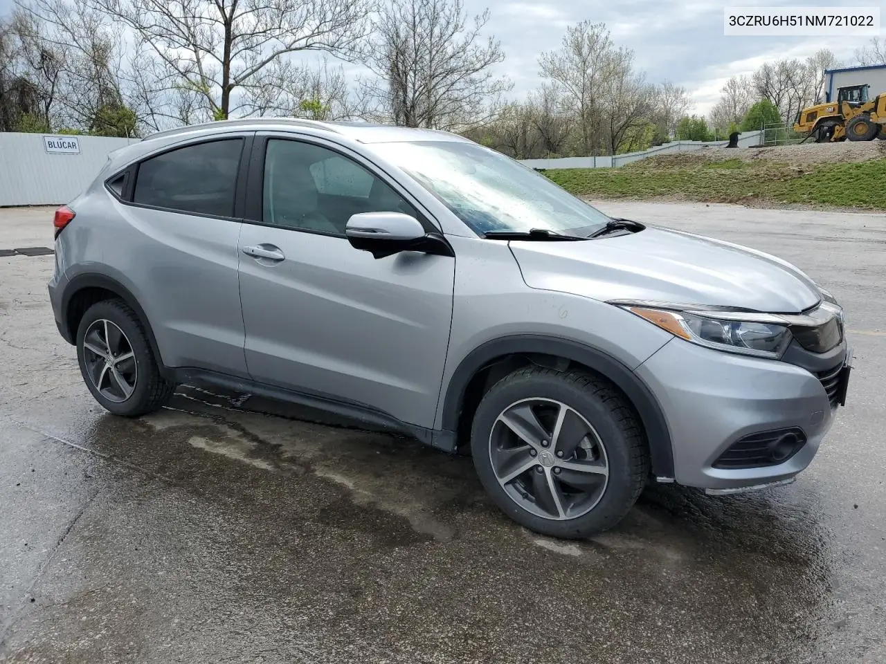 2022 Honda Hr-V Ex VIN: 3CZRU6H51NM721022 Lot: 53429415