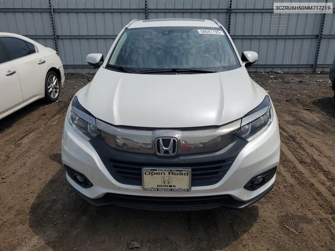 2022 Honda Hr-V Ex VIN: 3CZRU6H50NM717219 Lot: 56047795