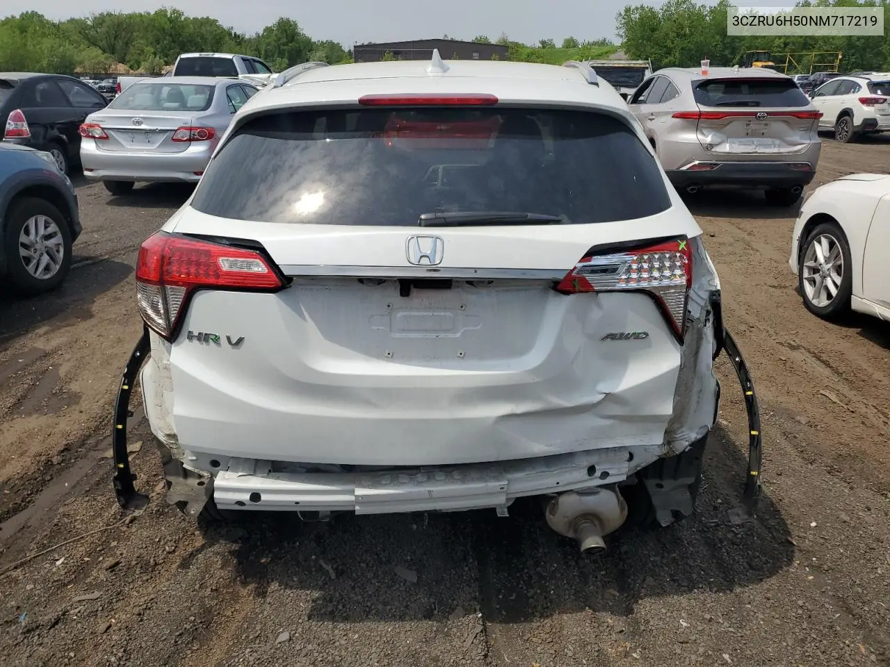 2022 Honda Hr-V Ex VIN: 3CZRU6H50NM717219 Lot: 56047795