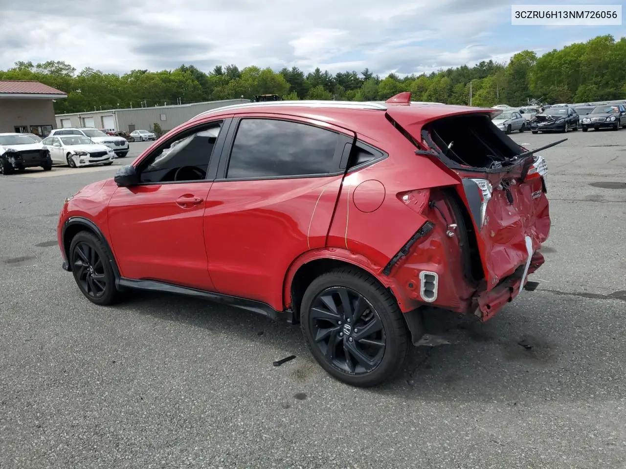 2022 Honda Hr-V Sport VIN: 3CZRU6H13NM726056 Lot: 56520405
