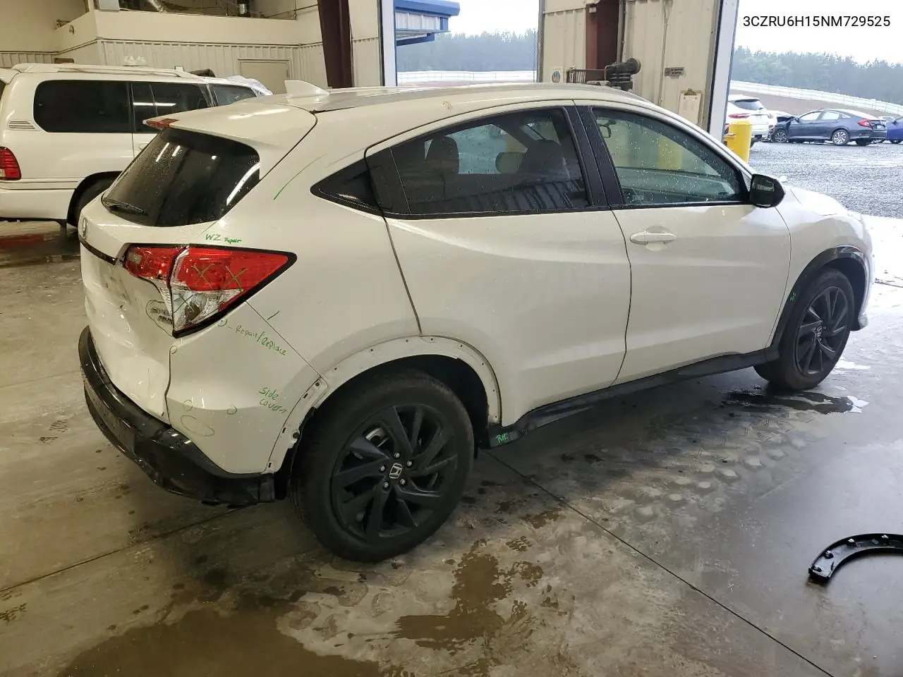 2022 Honda Hr-V Sport VIN: 3CZRU6H15NM729525 Lot: 56750235